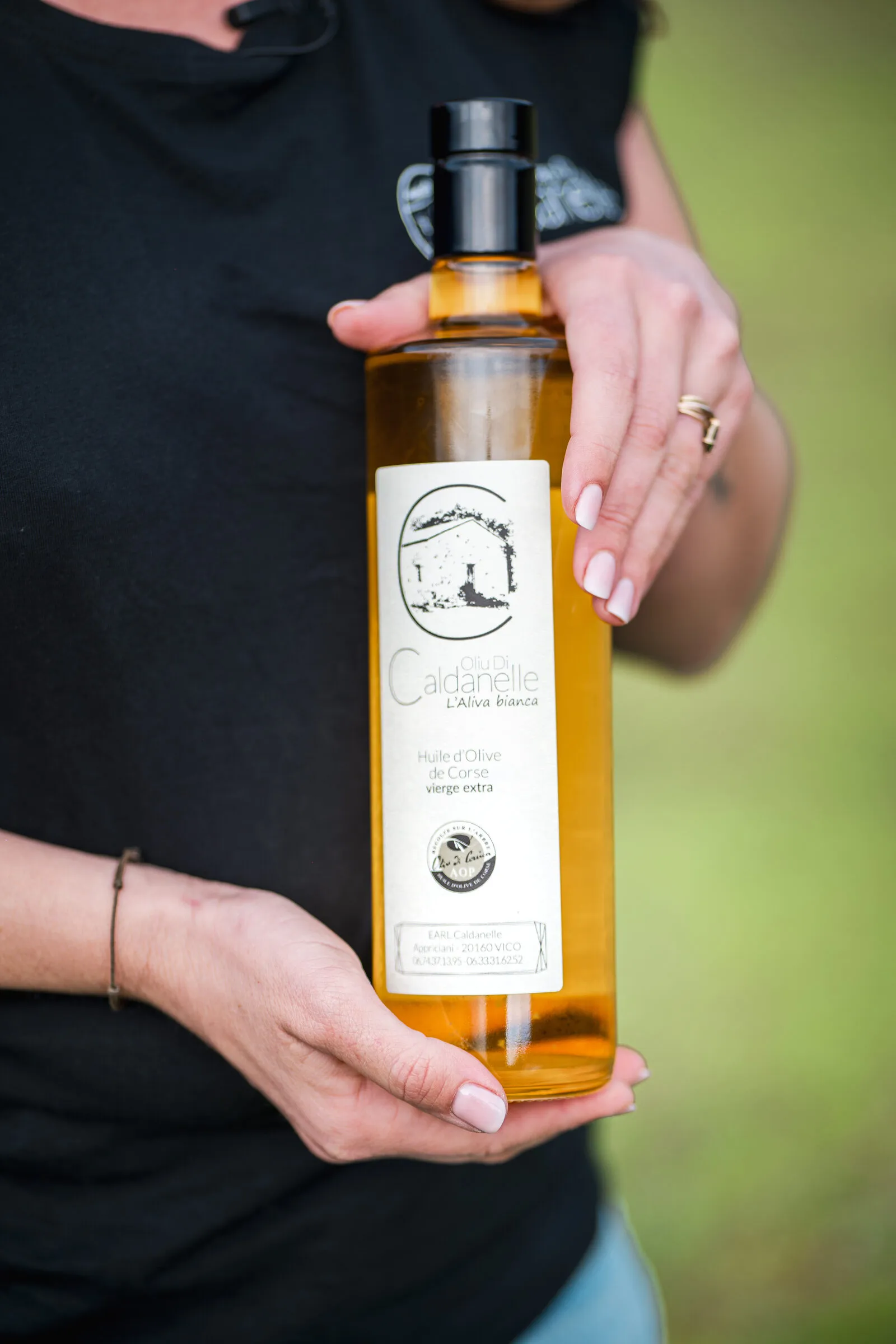 Une bouteille de la gamme du domaine